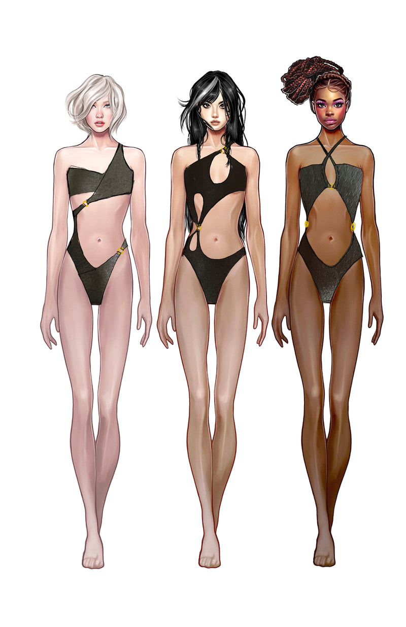 Custom competition swimsuit