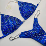 Deep Royal Blue Scatter Competition Bikini