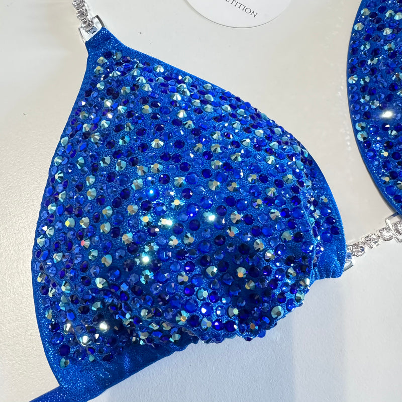 Atlantic Blue Scatter Competition Bikini