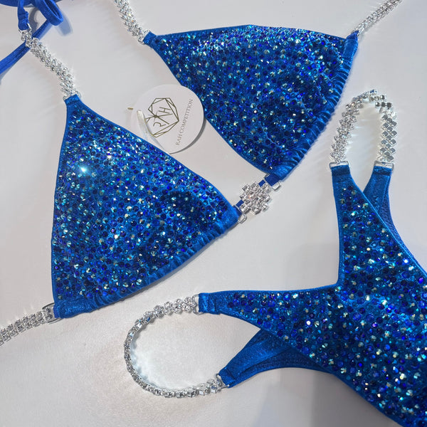 Royal Blue Competition Bikini