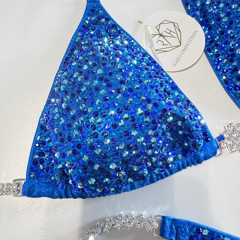 Royal Blue Competition Bikini