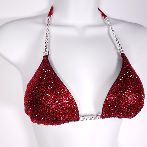 Red Diamond Competition Bikini